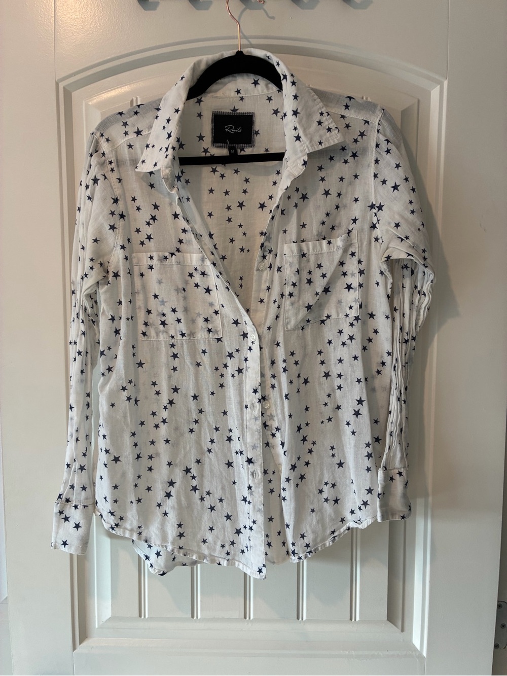 Rails Star Print Top